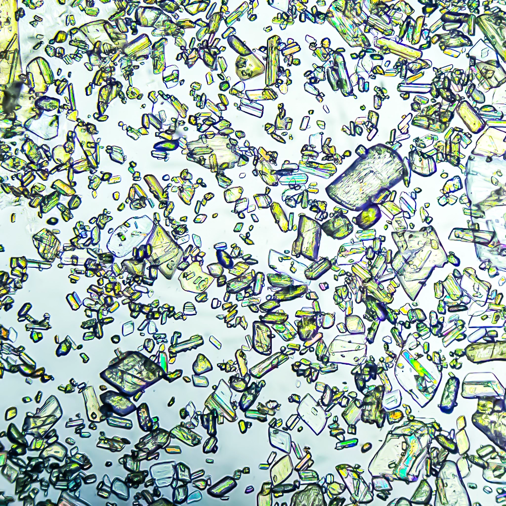 Laurent Costa observe l’eau cristallisée au microscope, le chercheur montre la mémoire de l’eau sacrée et quantique.